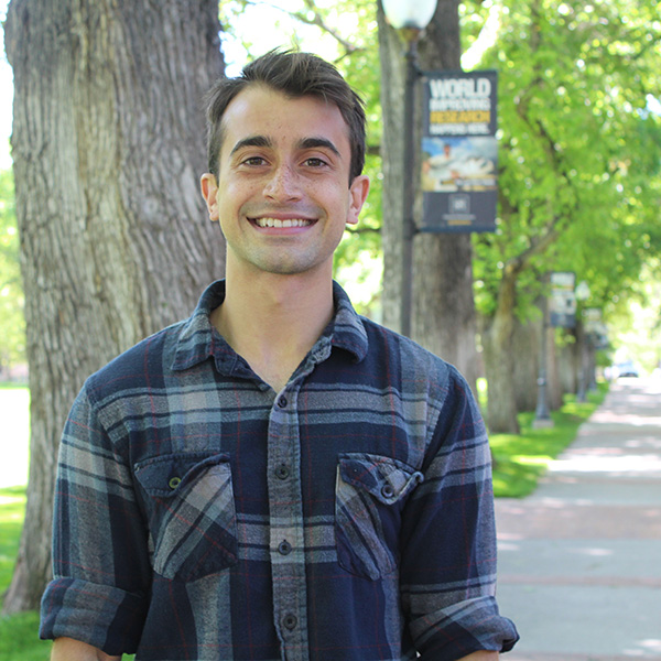 Undergraduate student, Adam Kirosingh